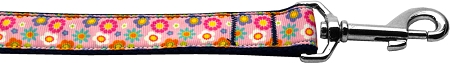 Pink Spring Flowers 1 inch wide 6ft long Leash